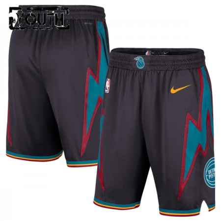 Enfant Detroit Pistons Shorts 2025-26 Nike City Edition Swingman